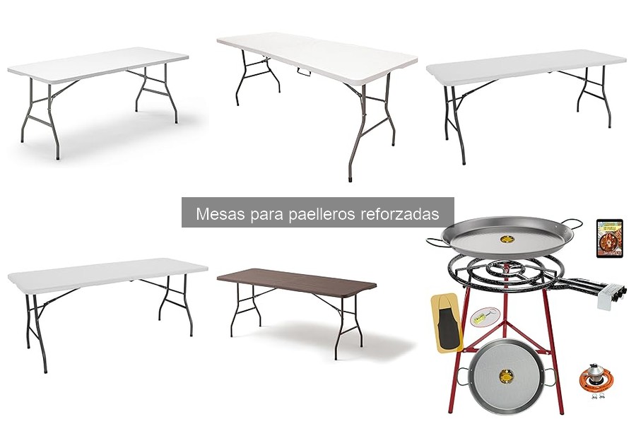 Mesas para Paelleros Reforzadas: Características y Usos