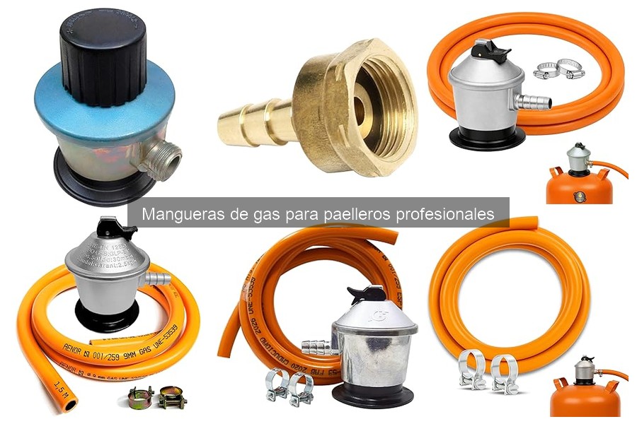 Normativas de seguridad para mangueras de gas en paelleros