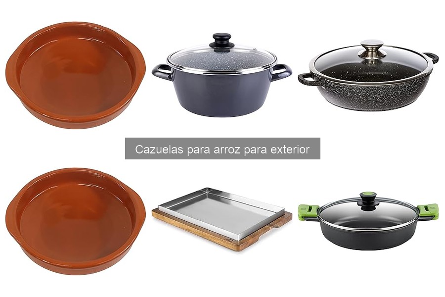 Ofertas en cazuelas para arroz para exterior: ahorra hoy