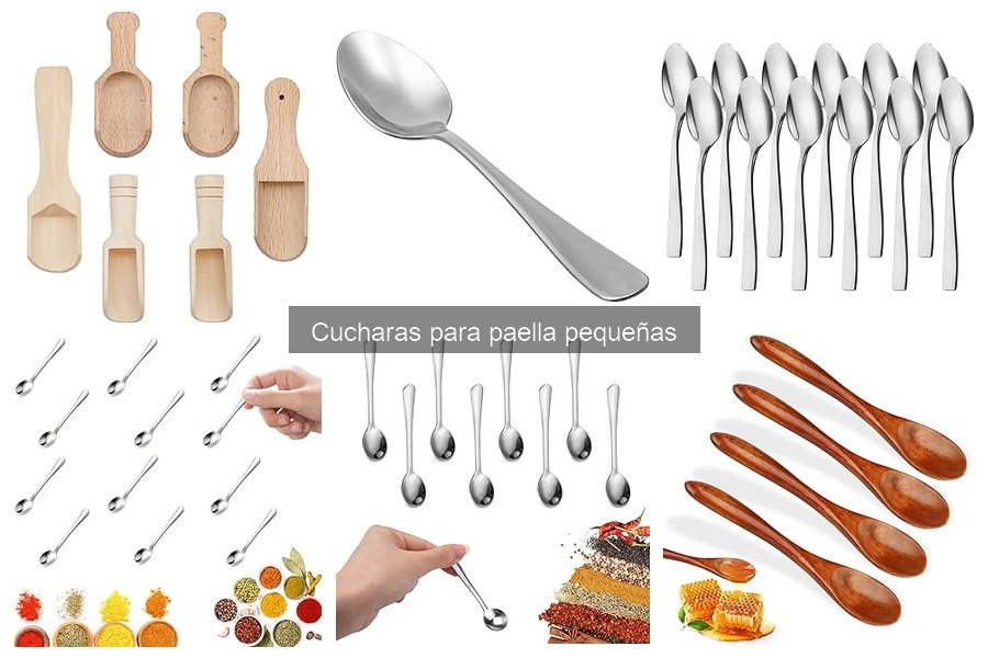 Ofertas y precios de cucharas para paella pequeñas