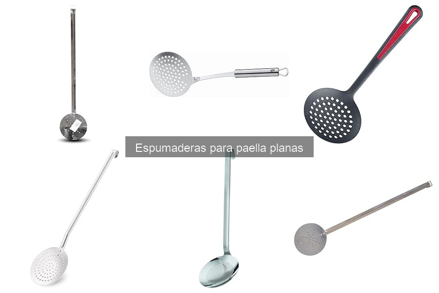 Ofertas y precios de espumaderas planas para paella