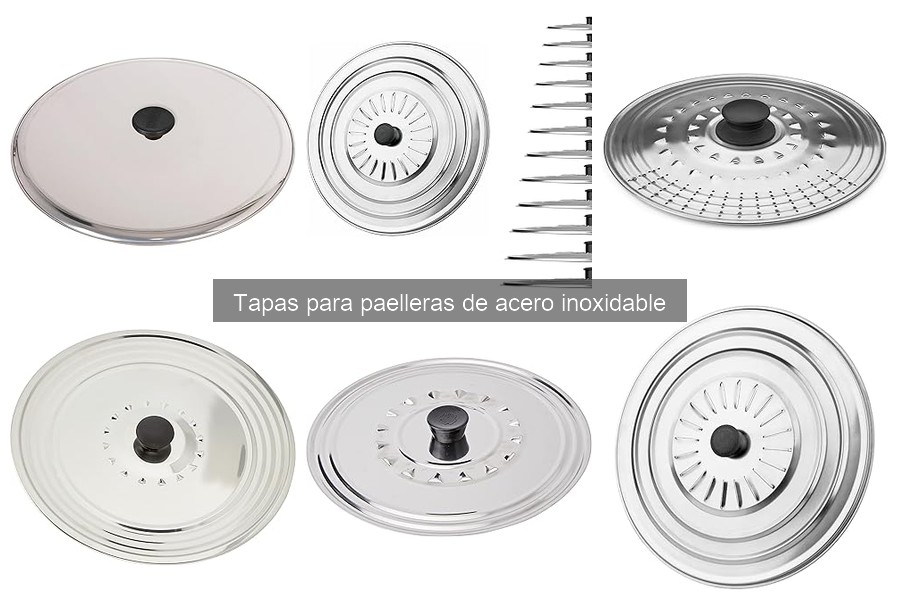 Ofertas y precios de tapas para paelleras de acero inoxidable