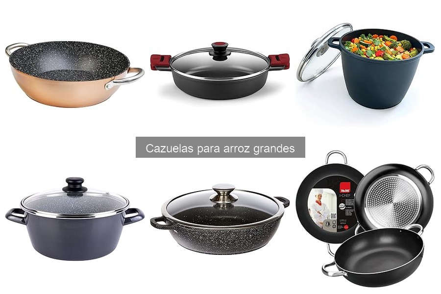 Opiniones de cazuelas para arroz grandes: ¿cuál elegir?