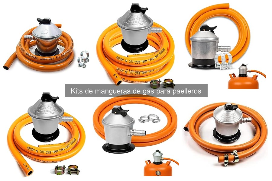 Opiniones de kits de mangueras de gas para paelleros