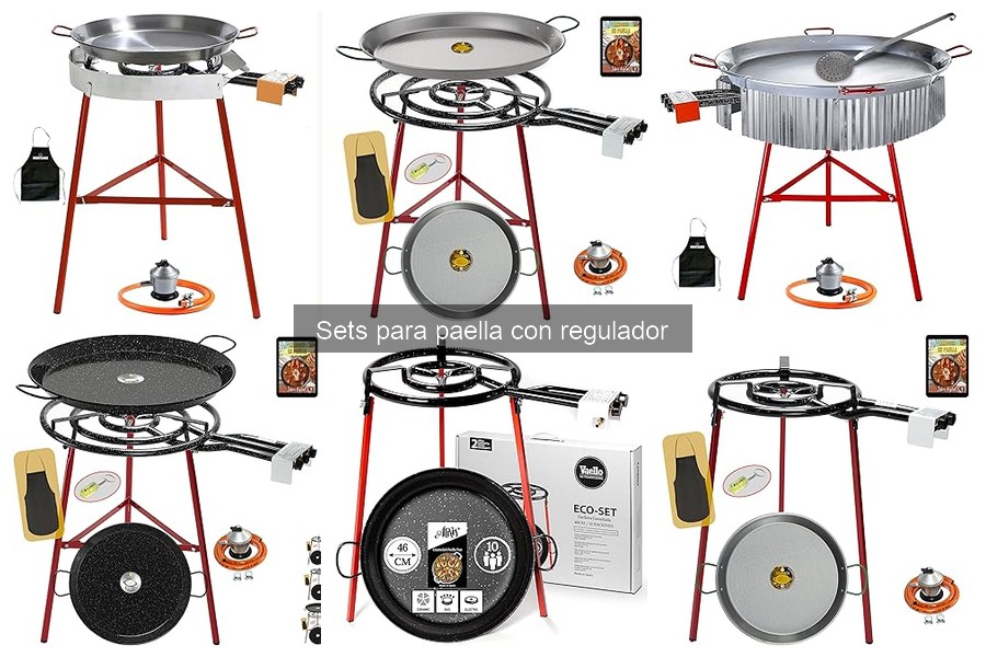 Opiniones de sets para paella con regulador: ¡Descubre cuál elegir!
