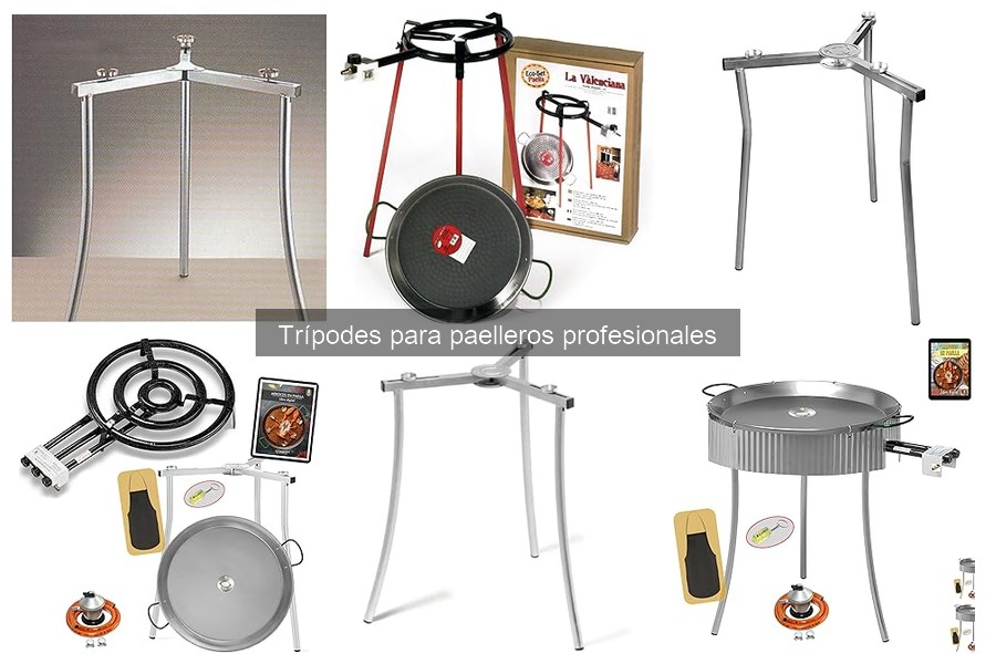 Opiniones de trípodes para paelleros profesionales