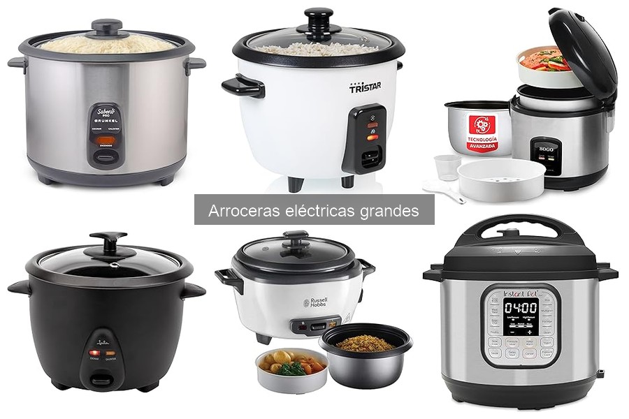 Opiniones de usuarios sobre arroceras eléctricas grandes