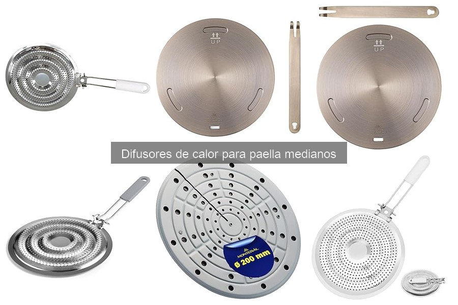 Opiniones de usuarios sobre difusores de calor para paellas