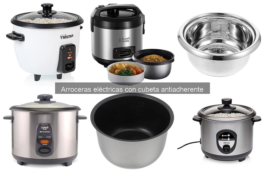 Opiniones sobre Arroceras Eléctricas con Cubeta Antiadherente