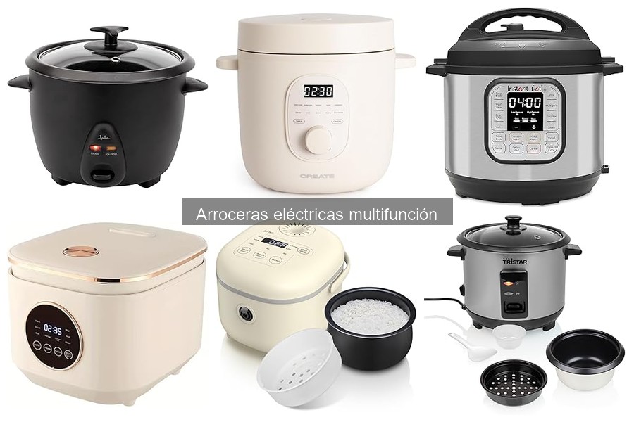 Opiniones sobre arroceras eléctricas multifuncionales: ¿valen la pena?