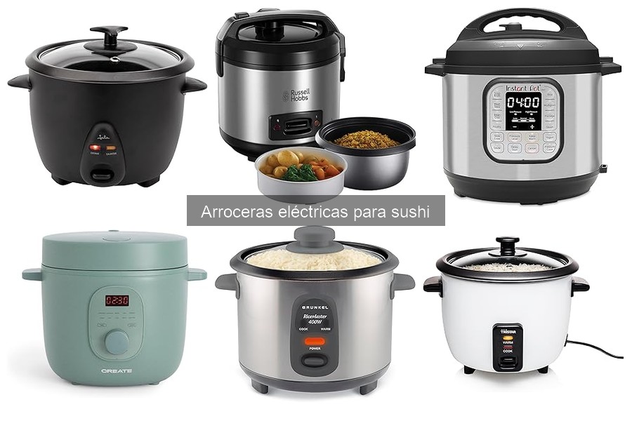 Opiniones sobre arroceras eléctricas para sushi