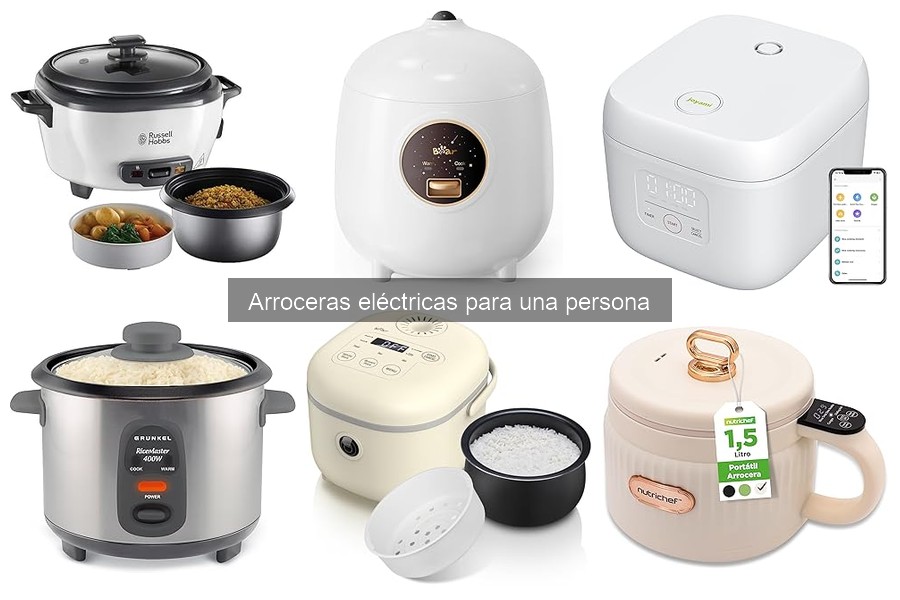 Opiniones sobre arroceras eléctricas para una persona