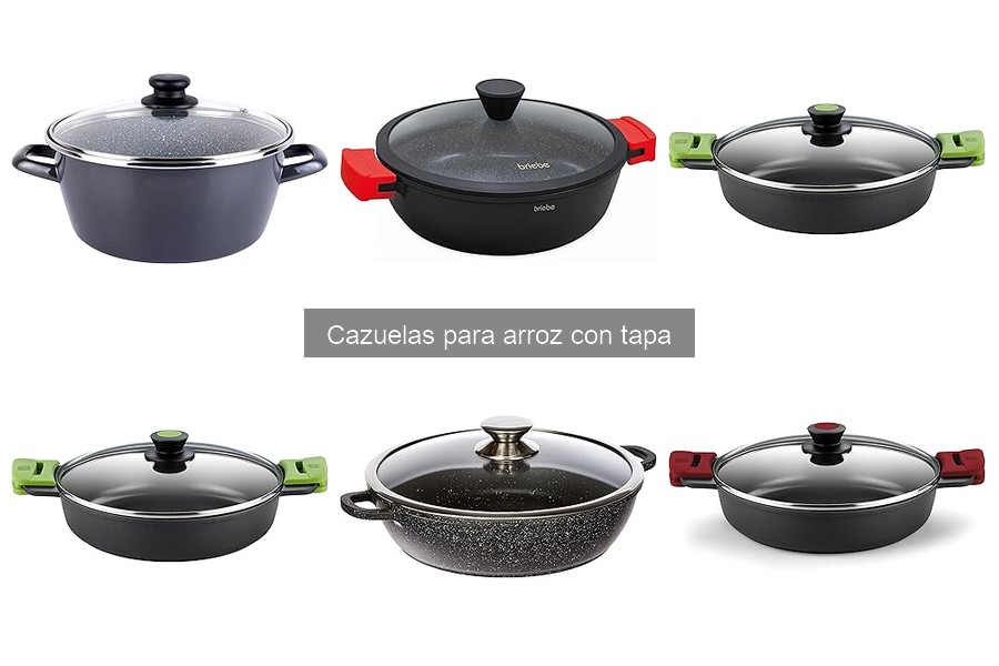 Opiniones sobre cazuelas para arroz con tapa: experiencias reales