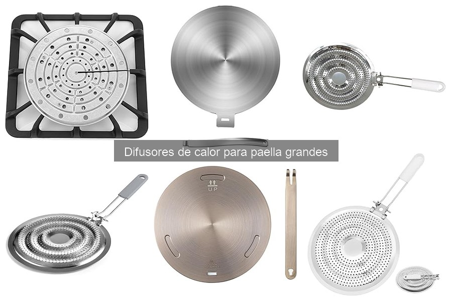 Opiniones sobre difusores de calor para paella grandes