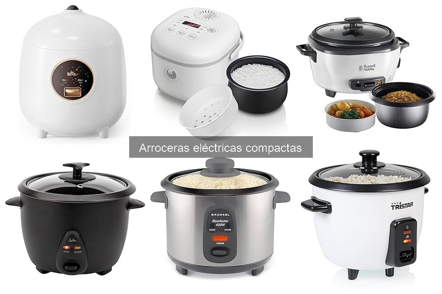 Opiniones sobre las mejores arroceras eléctricas compactas