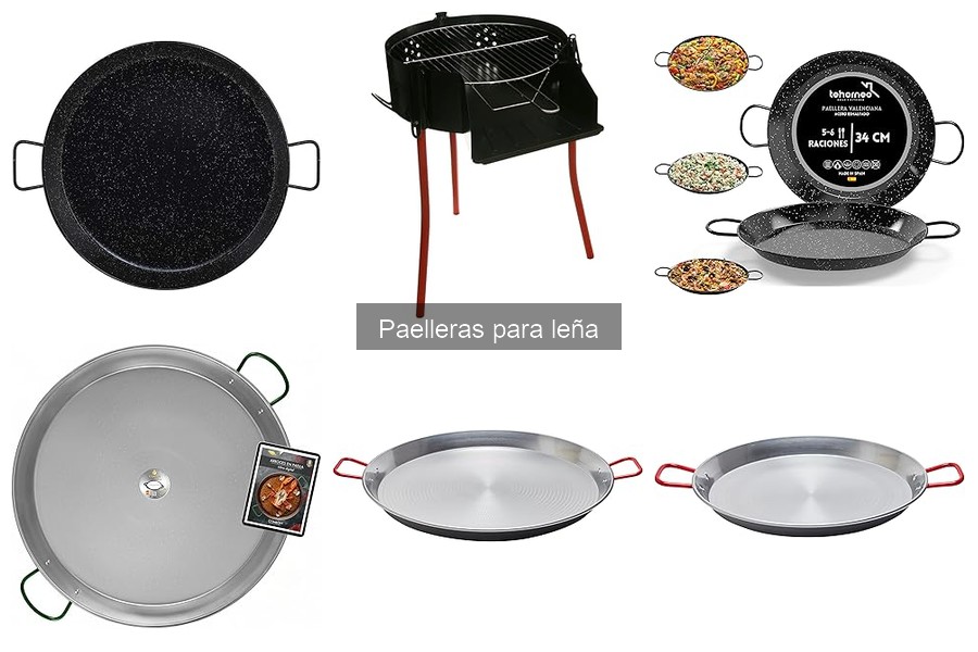 Opiniones sobre las mejores paelleras para leña