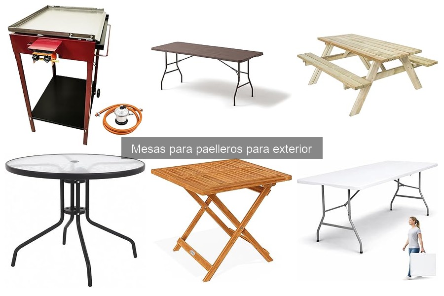 Opiniones sobre marcas de mesas para paelleros