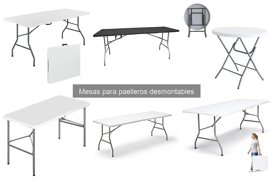 Opiniones sobre mesas para paelleros desmontables