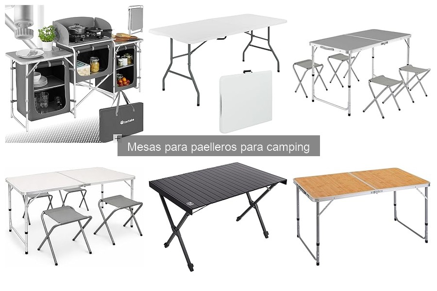 Opiniones sobre mesas para paelleros en camping