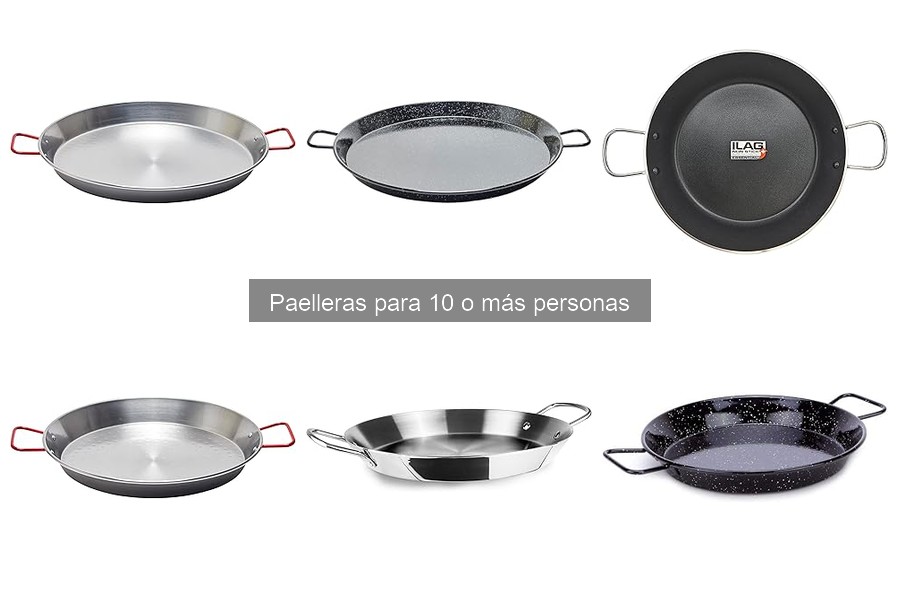 Opiniones sobre paelleras grandes para reuniones