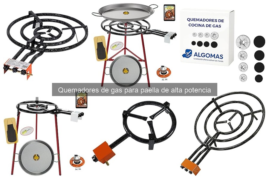 Opiniones sobre quemadores de gas para paella de alta potencia