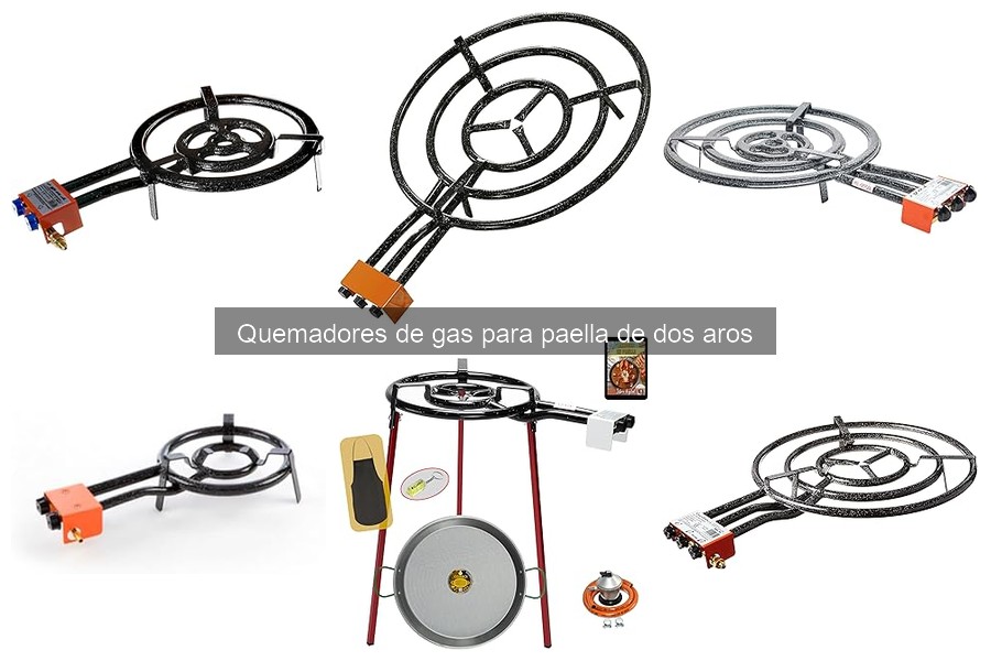 Opiniones sobre quemadores de gas para paella de dos aros