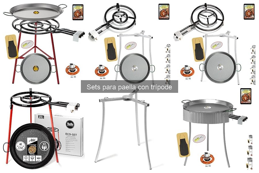 Opiniones sobre sets de paella con trípode: ¡Descubre las mejores!