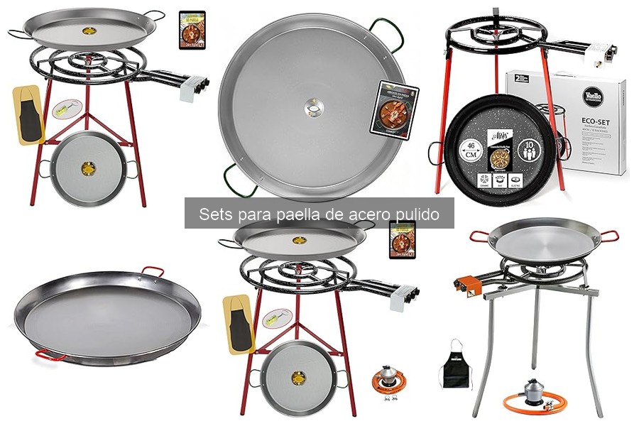 Opiniones sobre Sets para Paella de Acero Pulido
