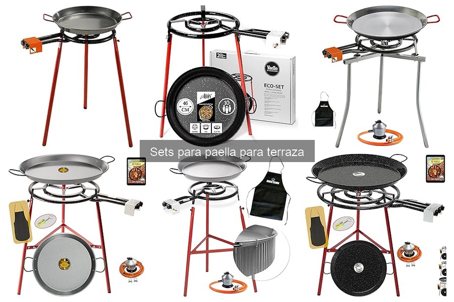 Opiniones sobre Sets para Paella en Terraza: Reseñas de Usuarios
