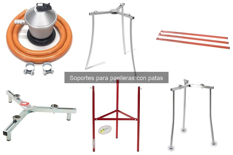 Opiniones sobre soportes para paelleras con patas