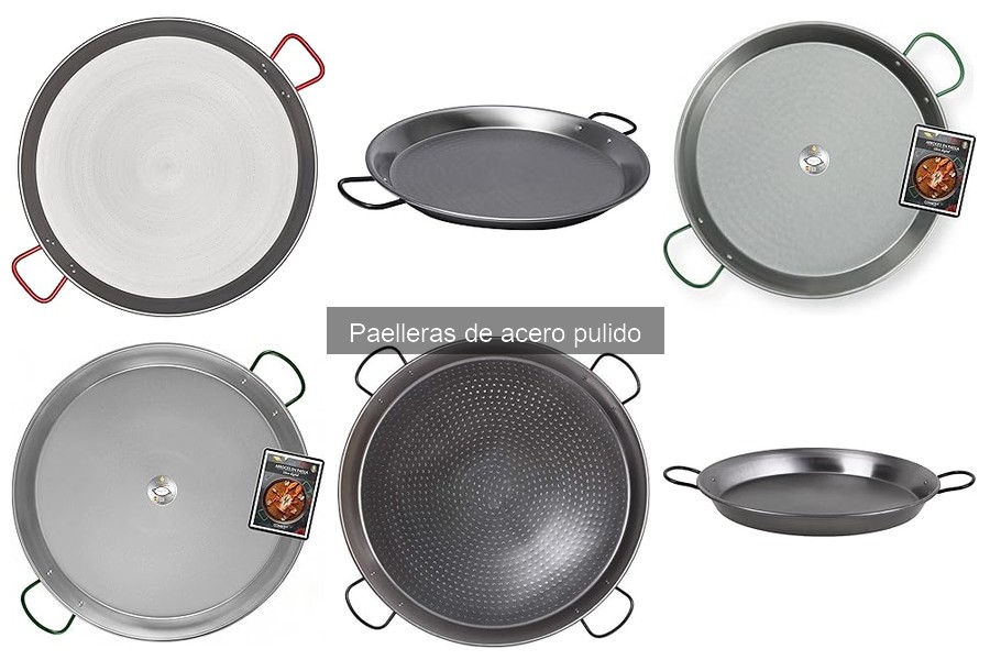 Paelleras de acero pulido: Mejores precios y dónde comprarlas