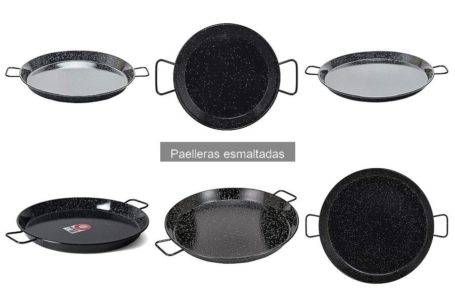 Paelleras esmaltadas con diseños atractivos para tu cocina