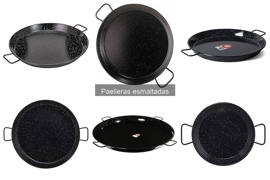 Paelleras esmaltadas vs. otros utensilios para arroces