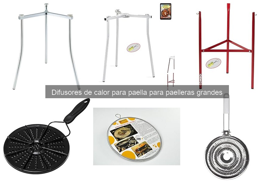 ¿Por qué no funciona mi difusor de calor para paella?