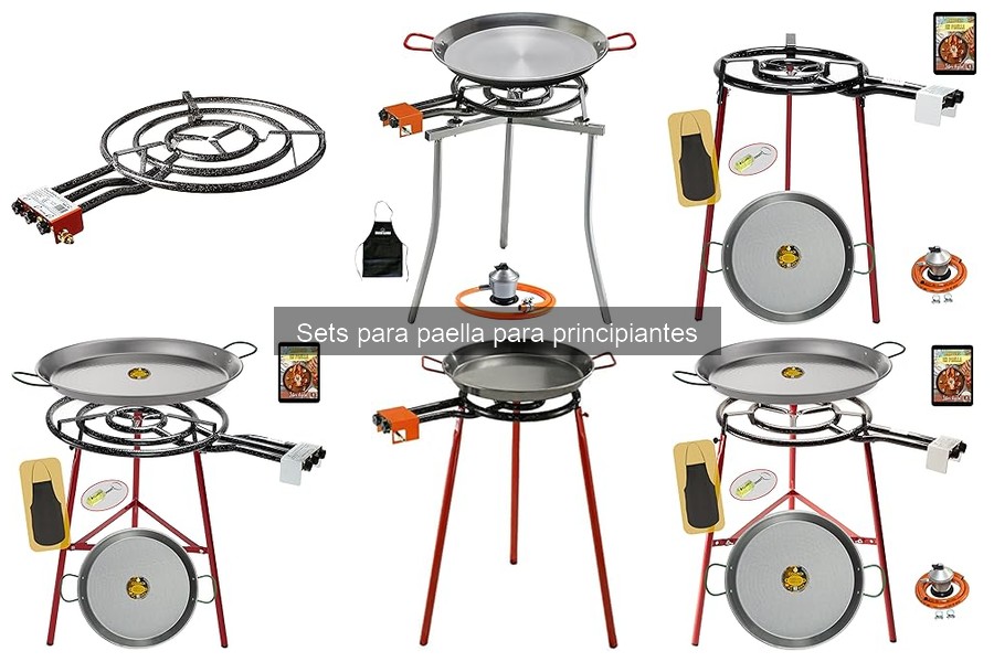 Precio promedio de sets para paella para principiantes