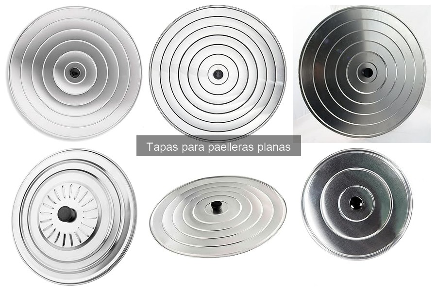 Precio promedio de tapas para paelleras planas en 2023