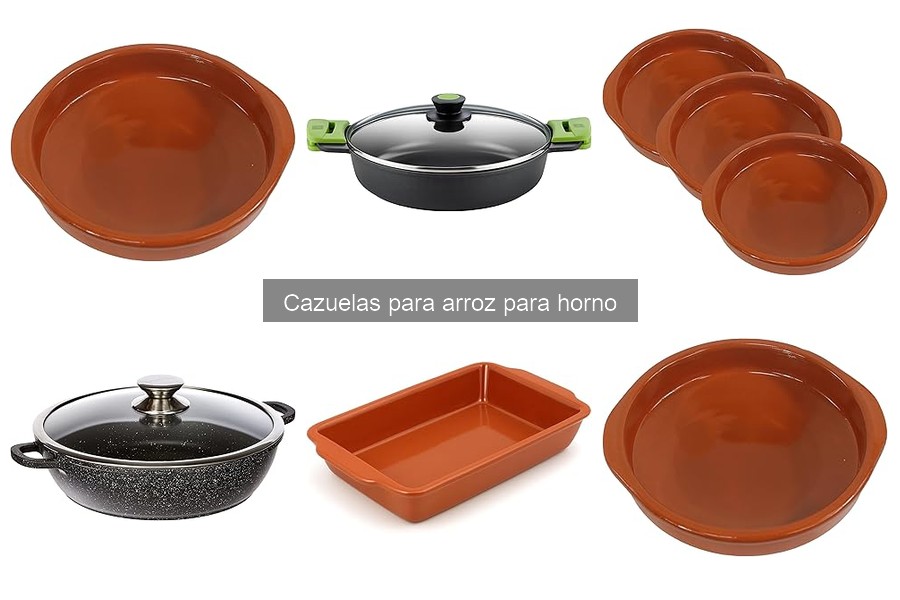 Precios de cazuelas para arroz al horno: guía promedio