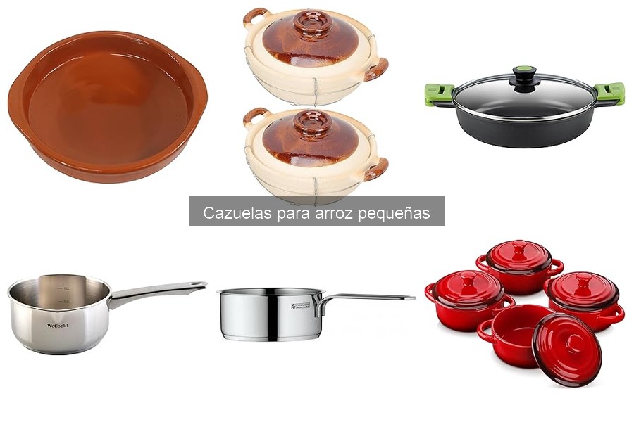 Precios de cazuelas para arroz pequeñas: opciones y presupuesto