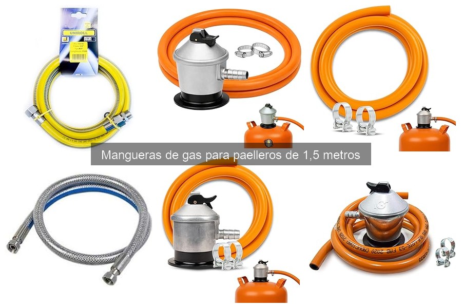 Precios de mangueras de gas para paelleros de 1,5 metros