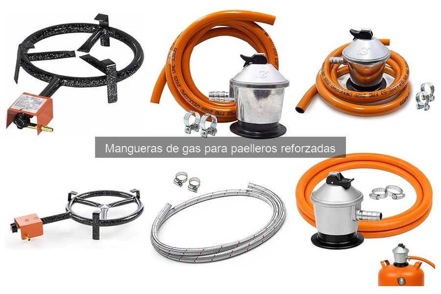 Precios de mangueras de gas reforzadas para paelleros