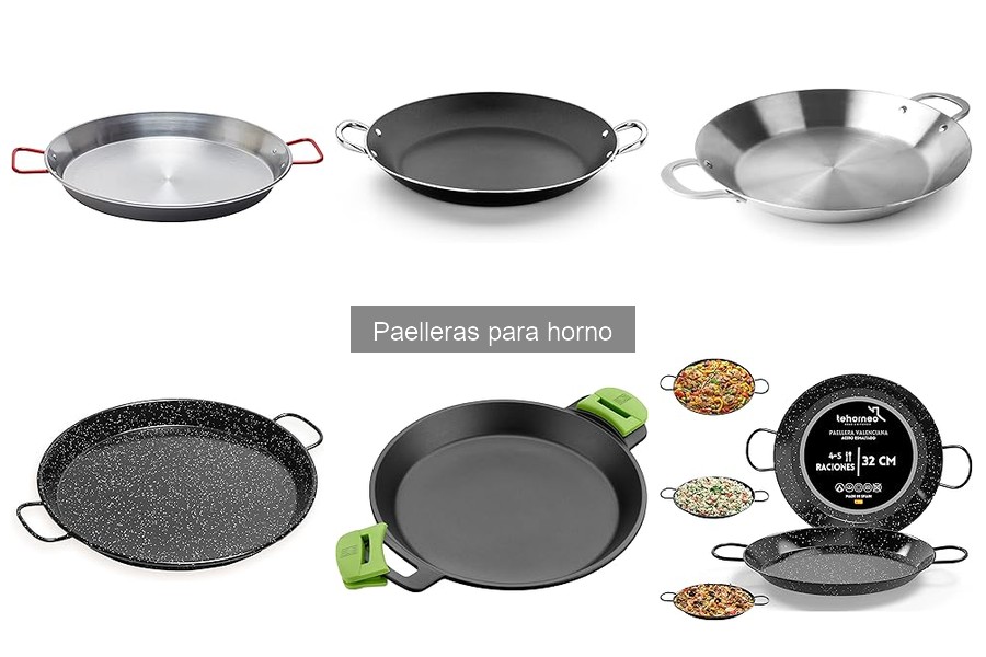 Precios de paelleras para horno: comparación y opciones