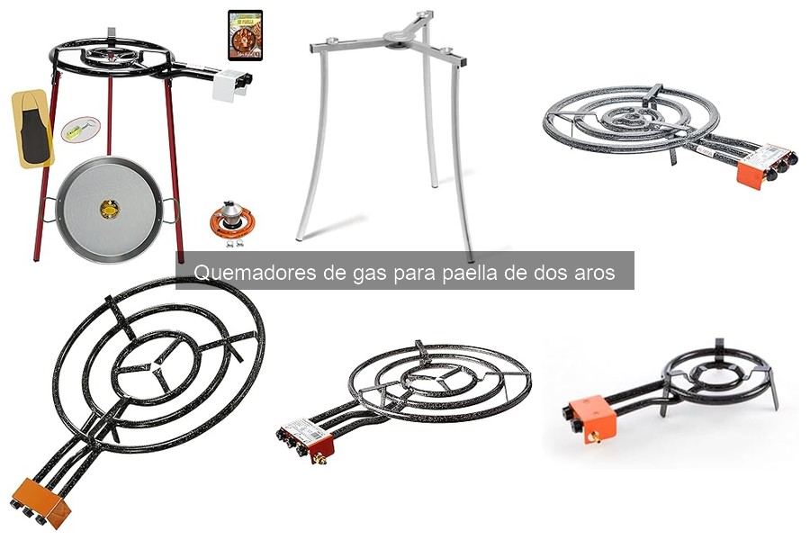 Precios de quemadores de gas para paella de dos aros
