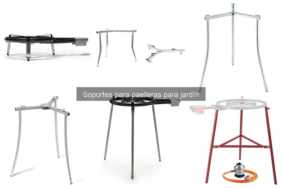 Precios de soportes para paelleras en el mercado 2023