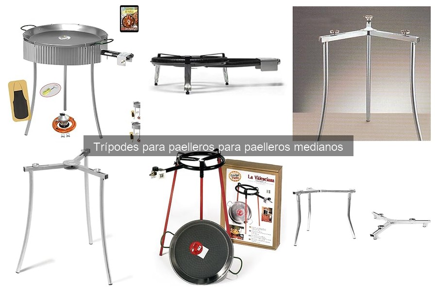 Precios de trípodes para paelleros y dónde comprarlos