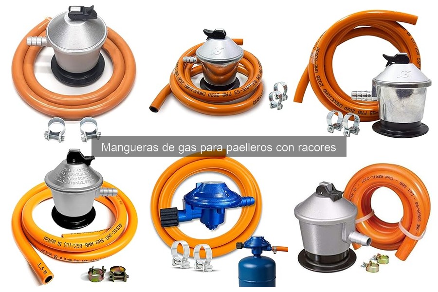 Precios mangueras de gas para paelleros: guía de compra