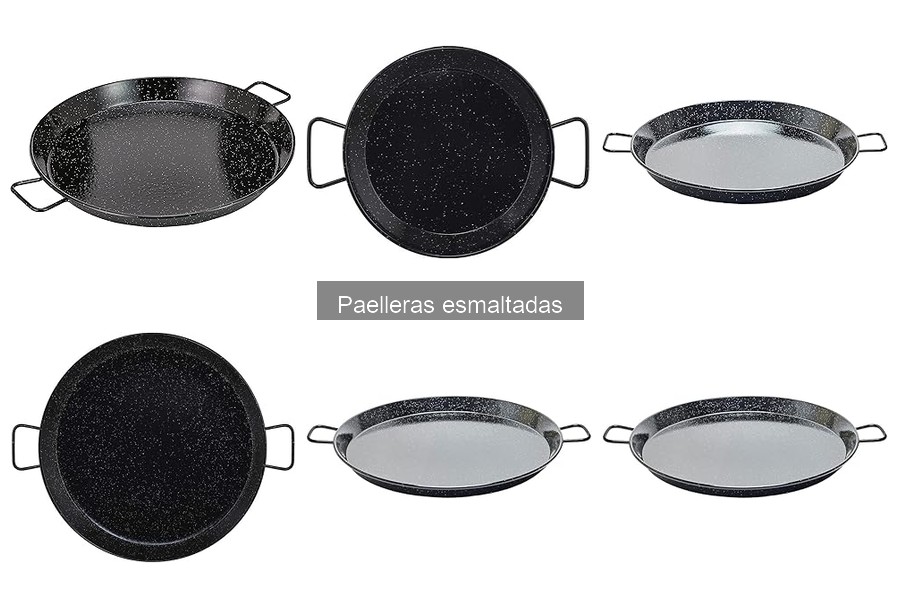 Precios promedio de paelleras esmaltadas en 2023