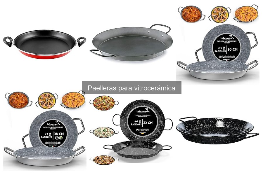 Precios promedio de paelleras para vitrocerámica 2023