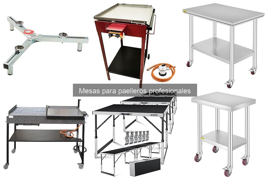 Precios y Dónde Comprar Mesas para Paelleros Profesionales
