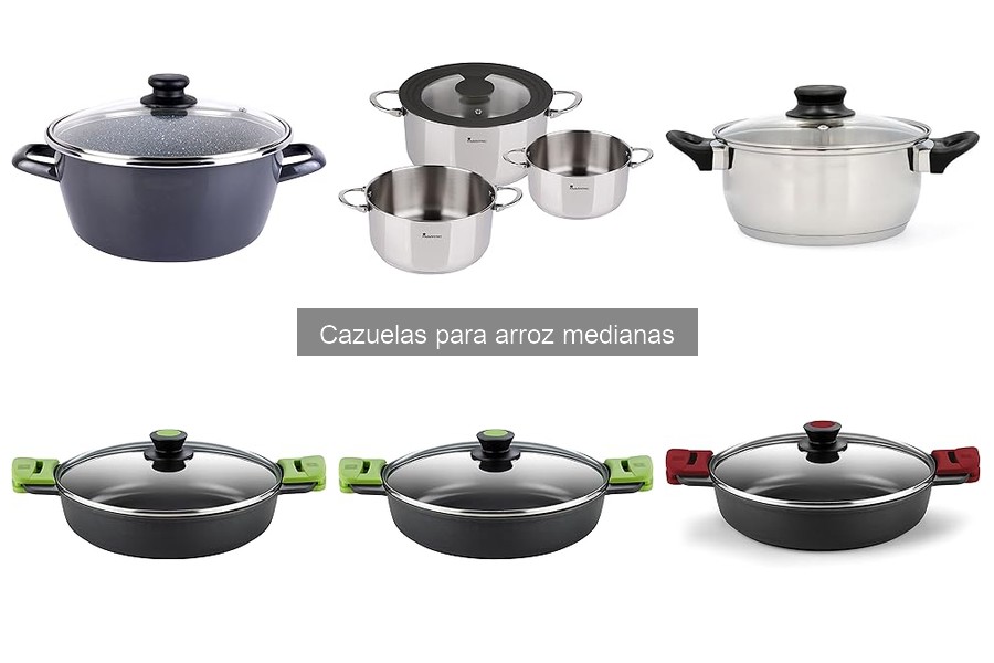 Precios y tiendas para cazuelas de arroz medianas