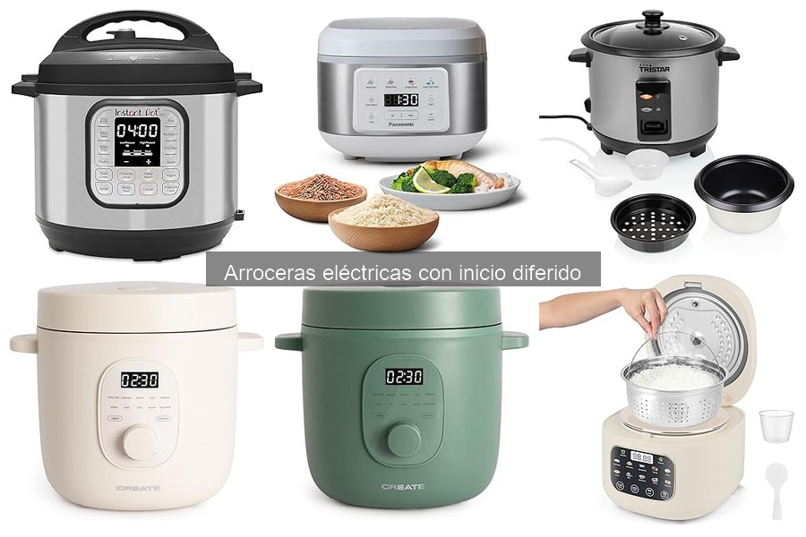 Preguntas frecuentes sobre arroceras eléctricas con inicio diferido